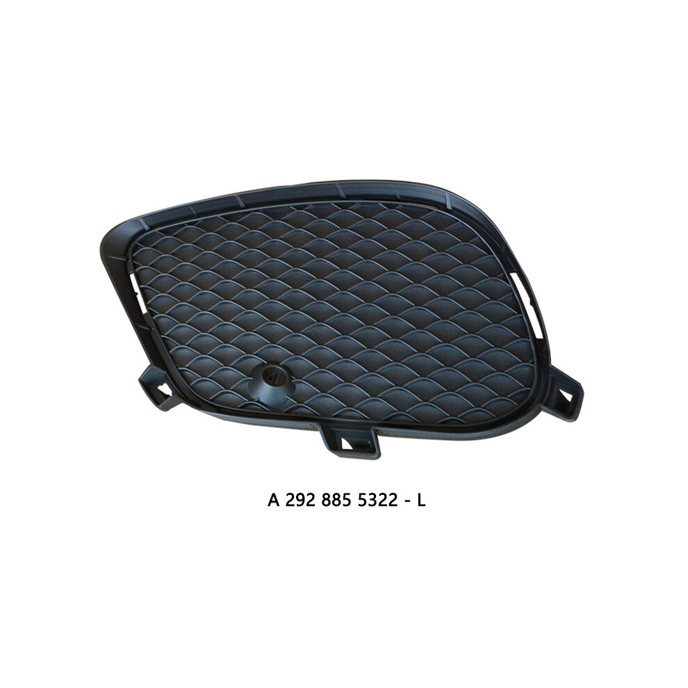 (2928855322 L) For Mercedes Benz Gle C292 W166 W292 Front Lower Grill Bumper Radiator Grille Fog Lamp Cover 9160443693908