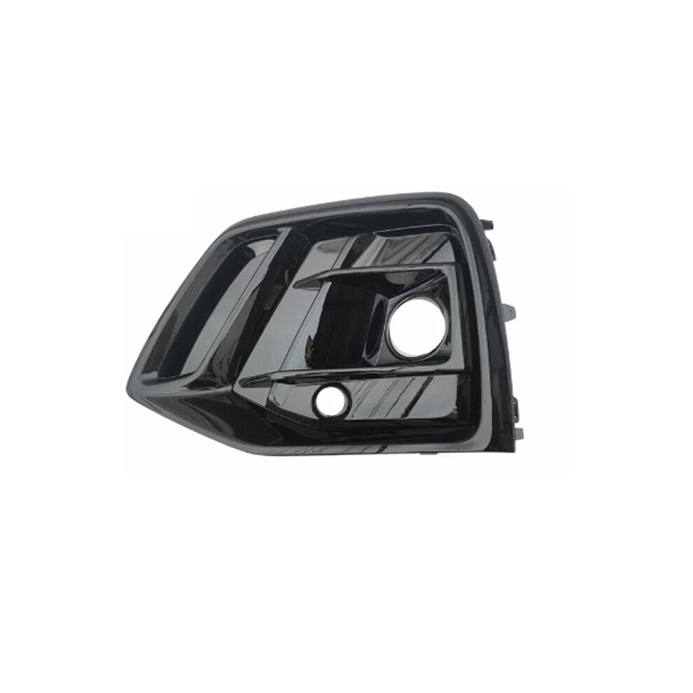 ( Left) Car Front Bumper Fog Grille Grill Cover With Acc Hole For Audi Q5 Sq5 S-Line Sline Sport 2021 2022 2023 Left Black/Light 9160443692093
