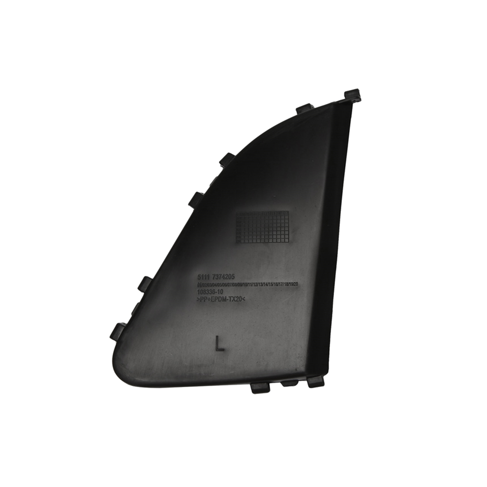 1 Pair Front Left Right Side Closed Grille Center Plastic 51117374205 51117374206 For X1 F48 F49 Black 9160443686481