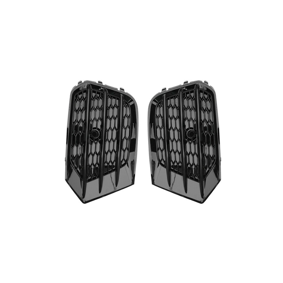 Fog Cover Frame Honeycomb Grille Lower For Audi Q3 2016-2018 Light 9160443692642