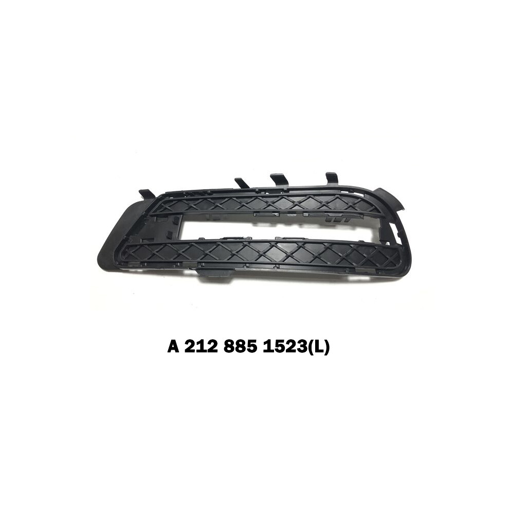 (A2128851523) Fog Lamp Frame Chrome Front Lower Grill For Mercedes Benz E Class W212 9160443692383