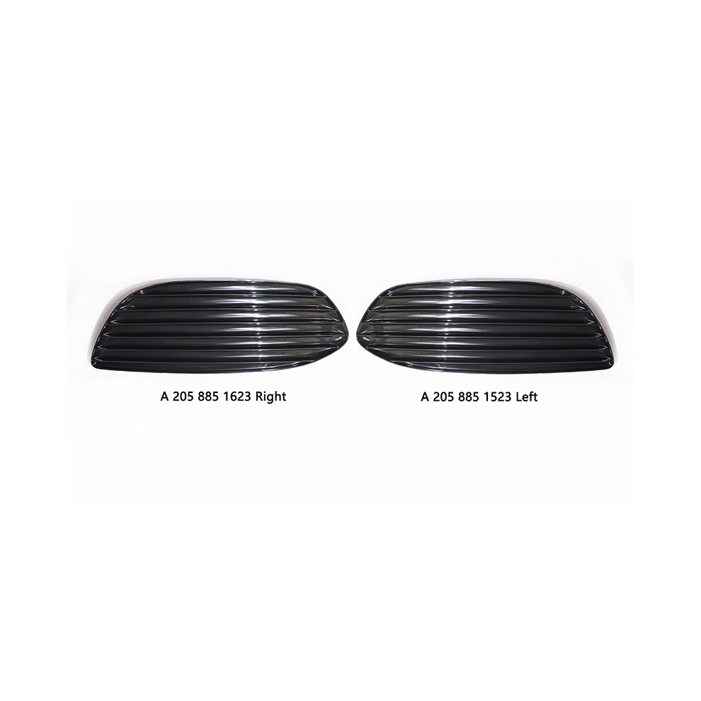 (Left Right) A2058852023 A2058851523 A2058851623 For Mercedes Benz C Class W205 Front Lower Grill Grille Radiator Left Right Cover 9160443693519