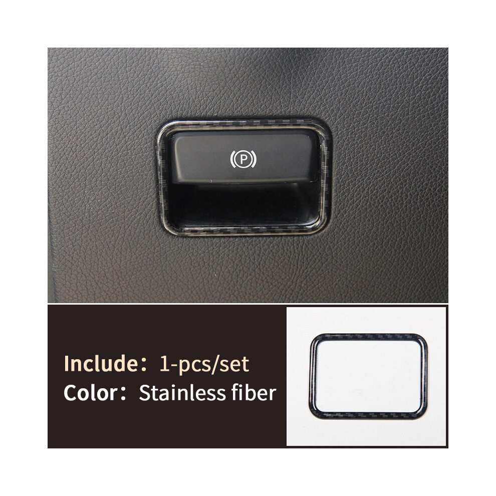 (Handbrake Frame) Stainless Steel Fiber Trim For Mercedes Gle W166 350 450 500E Gls W167 450 500 550 Gl W167 Ml W166 Decoration Accessories 9160443712159