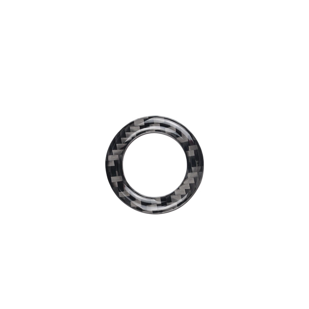 (Black) Carbon Hot Sell Carbon Fiber Car Interior Accessories Carbon Fiber Car Start Stop Engine Button For Infiniti Q50 Q60 Black 9160443700545