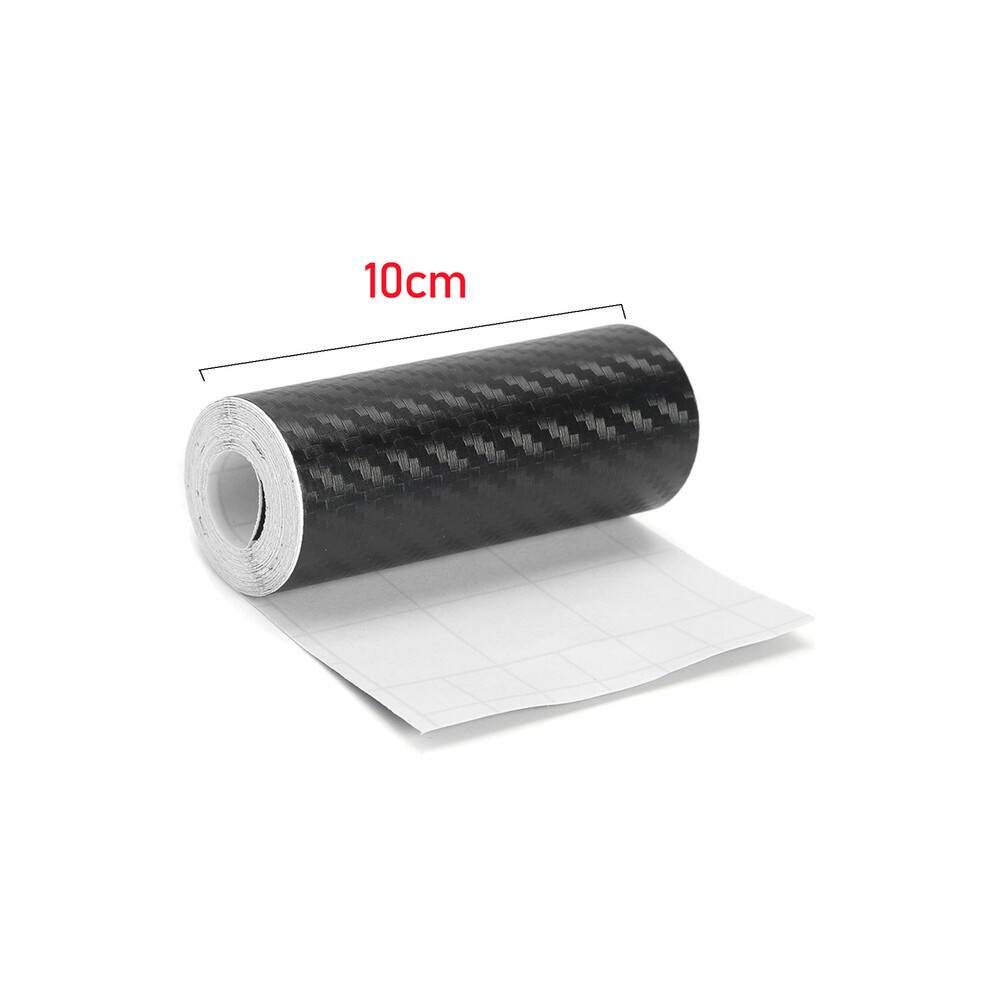 (Width 10Cm, Length 7M) 3D Carbon Carbon Fiber Car Sticker Diy Paste Strip Rolls Different Sizes Auto Anti Scratch Protector Tape Waterproof 9160443709043