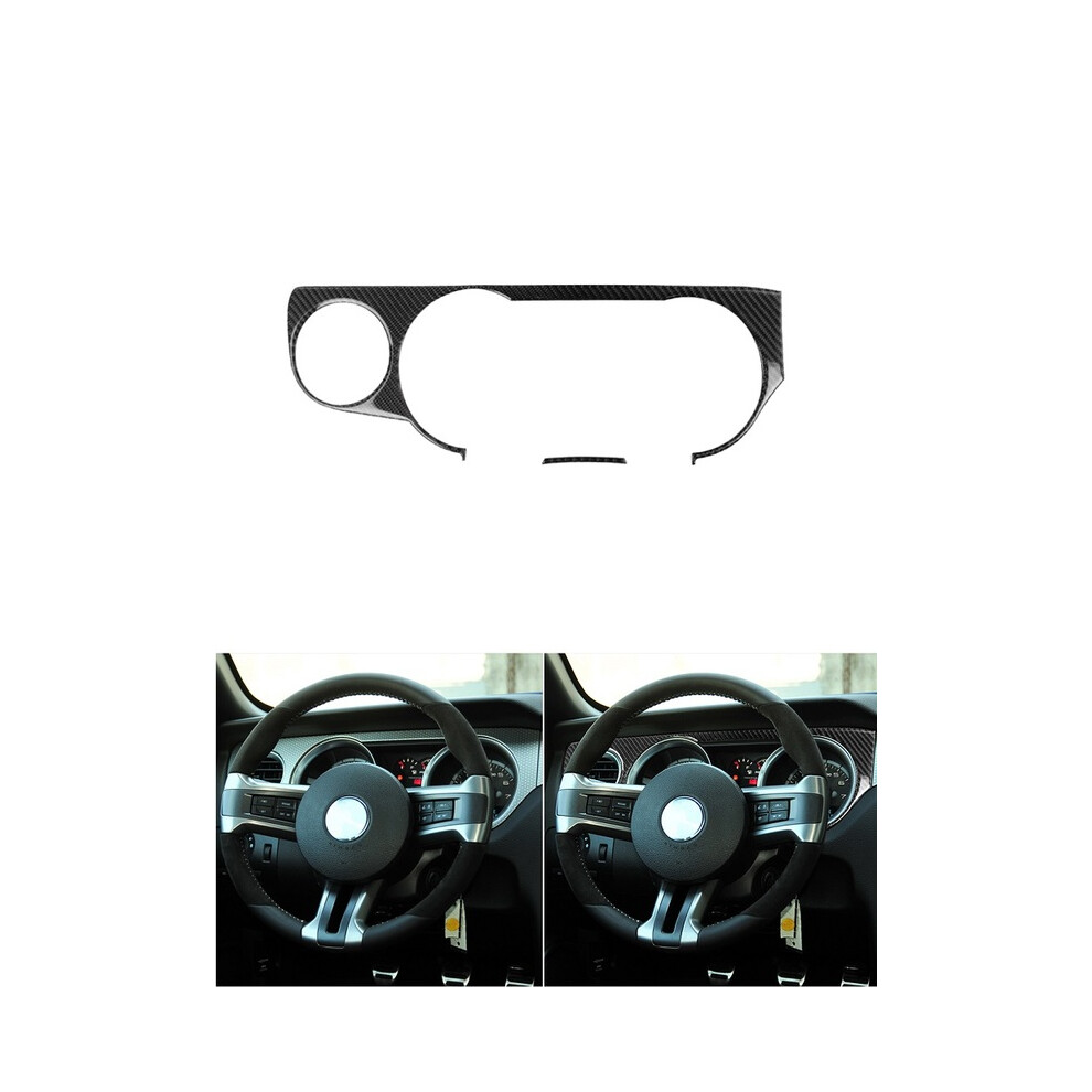 (Speedometer) Automotive Carbon Fiber Stickers Are Suitable For Ford Mustang 2009, 2010, 2011, 2012, 2013 Automotive Interior Black 9160443718564