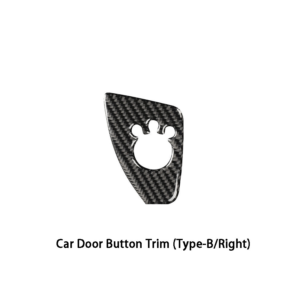 (Style-4) Carbon Fiber Center Console Gear Panel Full Kit Interior Trim Sticker Decoration Style Car Accessories For Audi TT-image-OPC-PGD6WQN-NEW