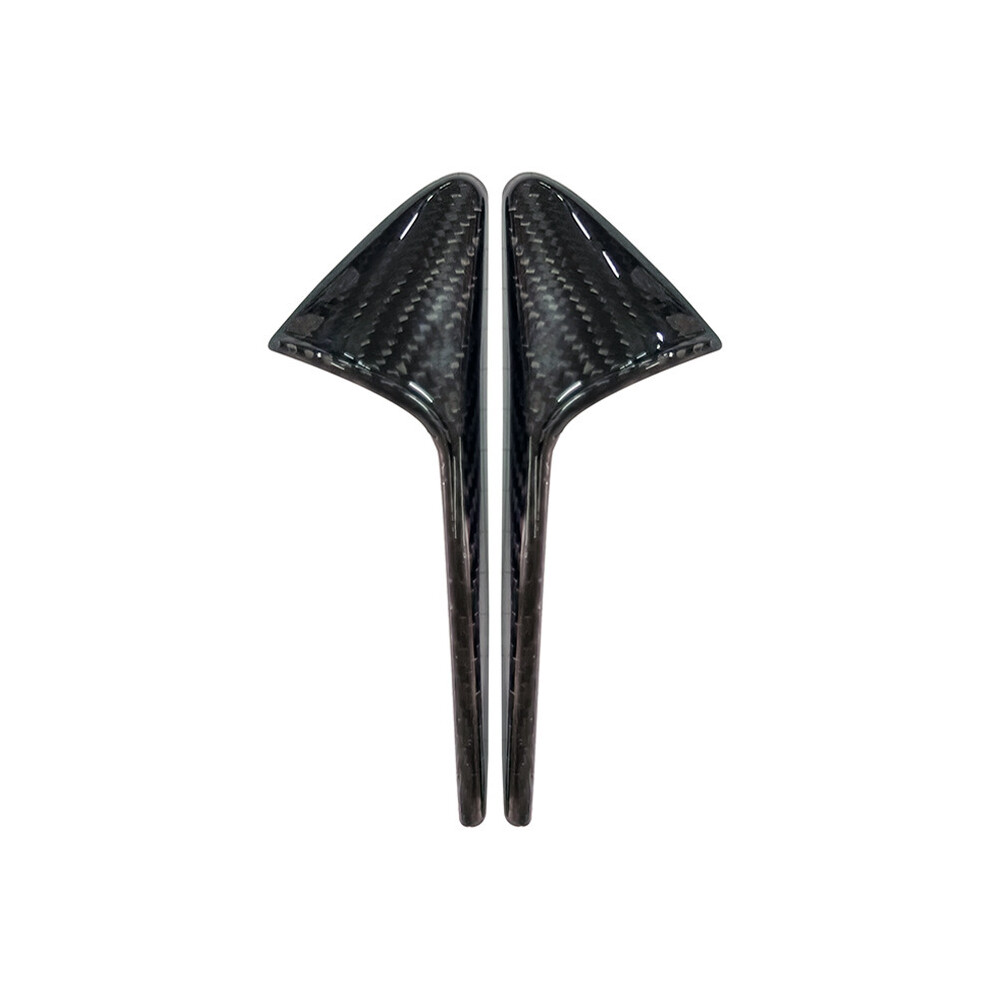 (Bright Carbon Fiber) 100% Real Carbon Fiber For Tesla 2021 2022 2023 Model Y 3 Fender Side Camera Protective Cover Accessories Glossy Matte 9160443721519