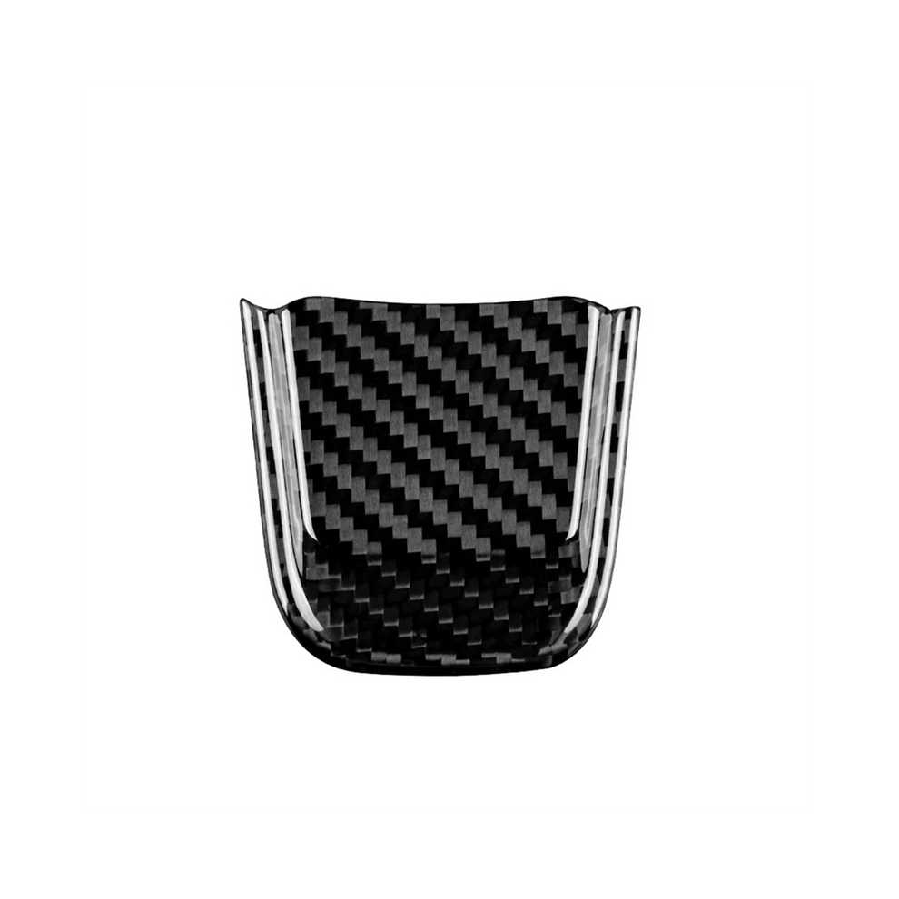 Real Hard Carbon Fiber Sticker For Fiat 500 Abarth 595 20-23 Black 9160443722547