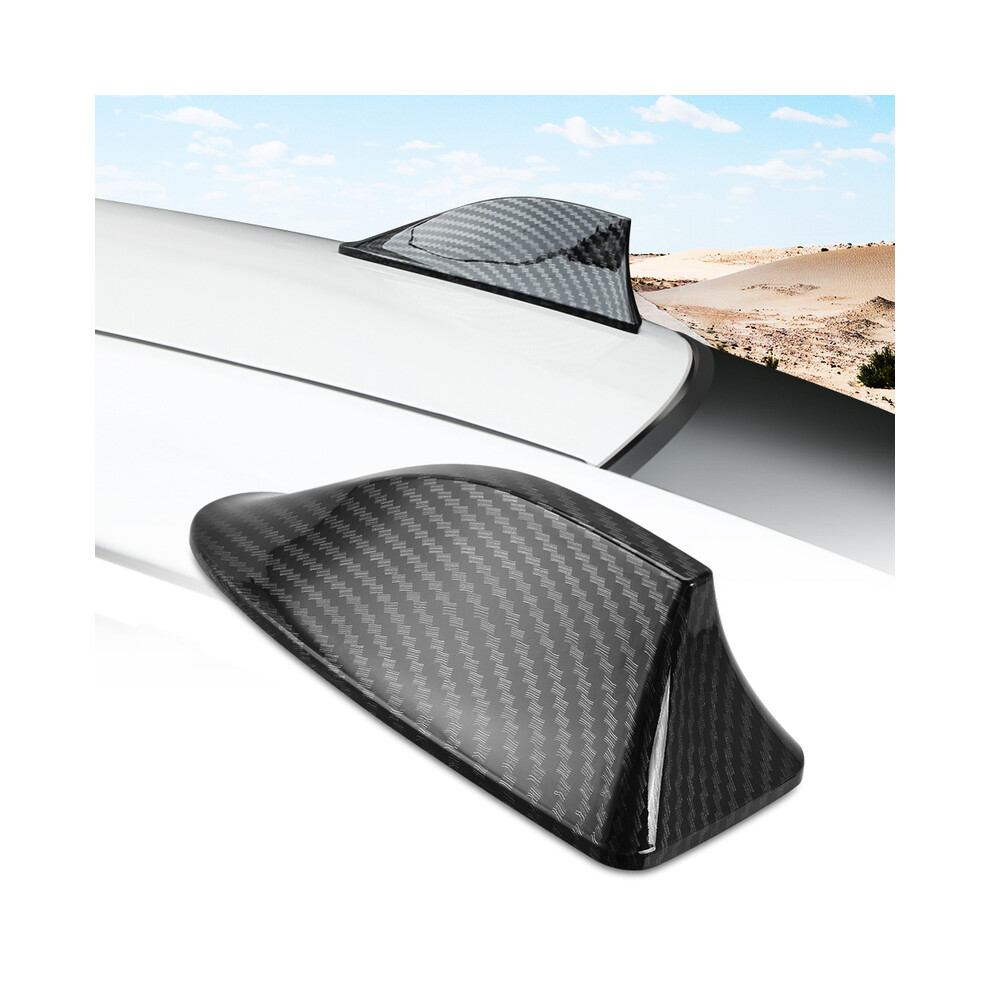 Car Carbon Fiber Shark Fin Antenna For Vw Volkswagen Polo Golf Passat Beetle Alltrack Tiguan Skoda Superb A7 9160443698064