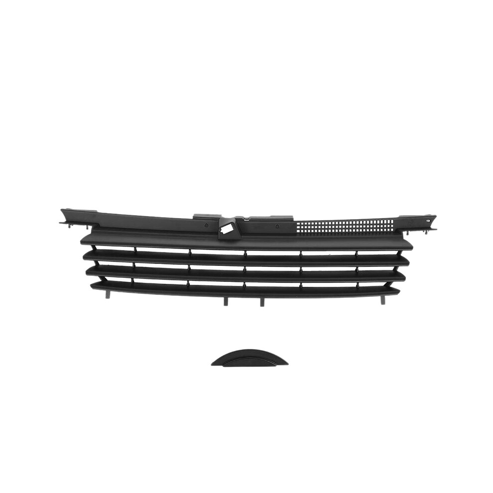 Car Grill - Matte Car Front Hood Grille For Vw/Jetta/Bora Mk4 1999-2004 1J5853655c Black 9160443690211