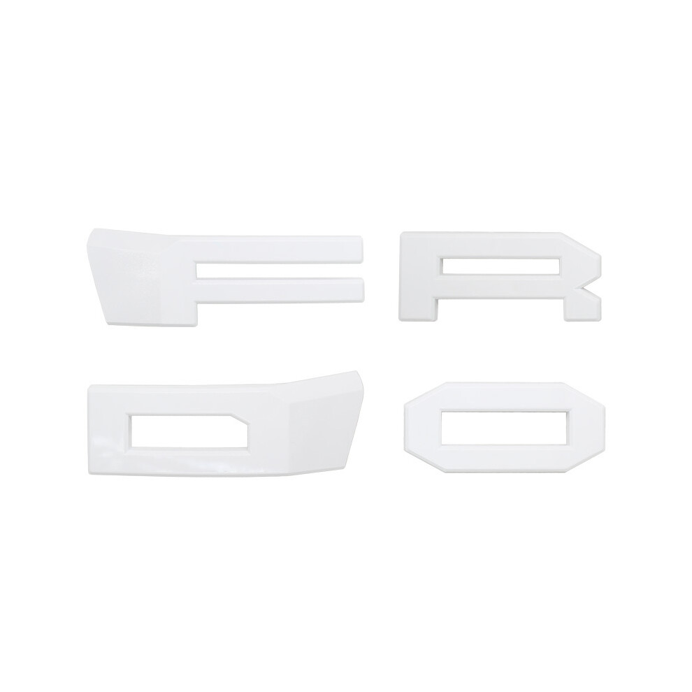 (White) Raptor Grille Letters Modified Grill Letters Fit For Ranger 2019-2021 T8 Px Mkiii Mk3 Xl Xl+ Xls Xlt Limited Pickup White 9160443691430