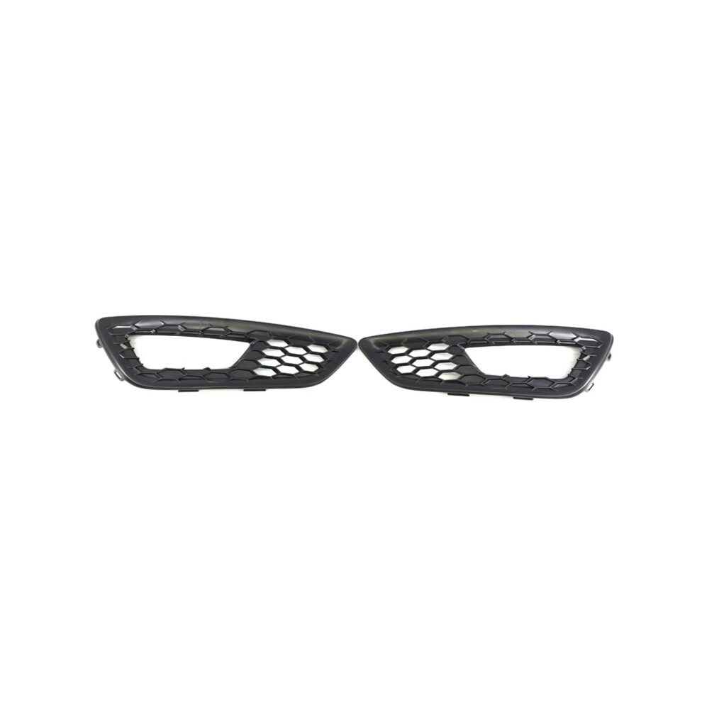 Car Front Bumper Fog Lamp Cover Bezel Grille Frame 2Pcs For Focus 15-18 Light 9160443688300