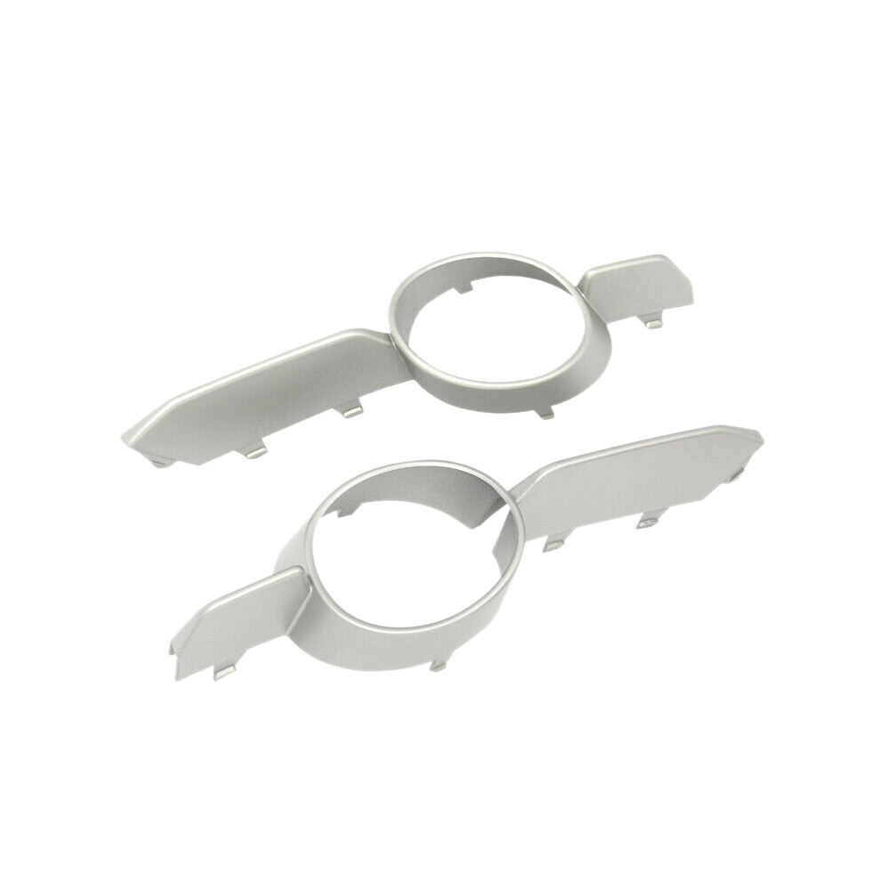 1Set For -Bmw X6 E71 E72 2008-2014 Front Bumper Fog Grill Cover Trim 51117188385 51117188386 Light 9160443688997