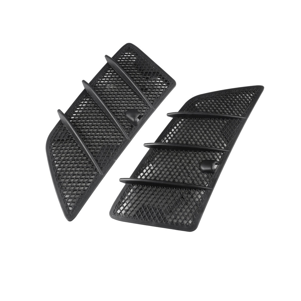 2Pcs Car Front Hood Grille Cover Air Flow Intake Hoods For W164 Ml / Class 9160443689345