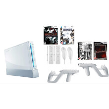 (Resident Evil Bundle) CHOOSE BUNDLE Nintendo Wii Gun Zapper Resident Evil Call of Duty Ghost Squad Crossbow Big Game Chicken Shot 007 - Refurbished