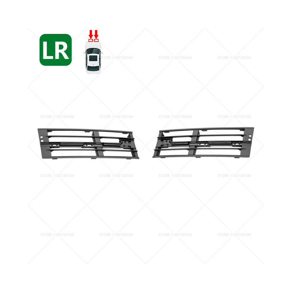 (Lr 51117295275 276) For 2013-2015 F01 Bmw 740 750 760 Front Bumper Lower Grille Trim 9160443690297