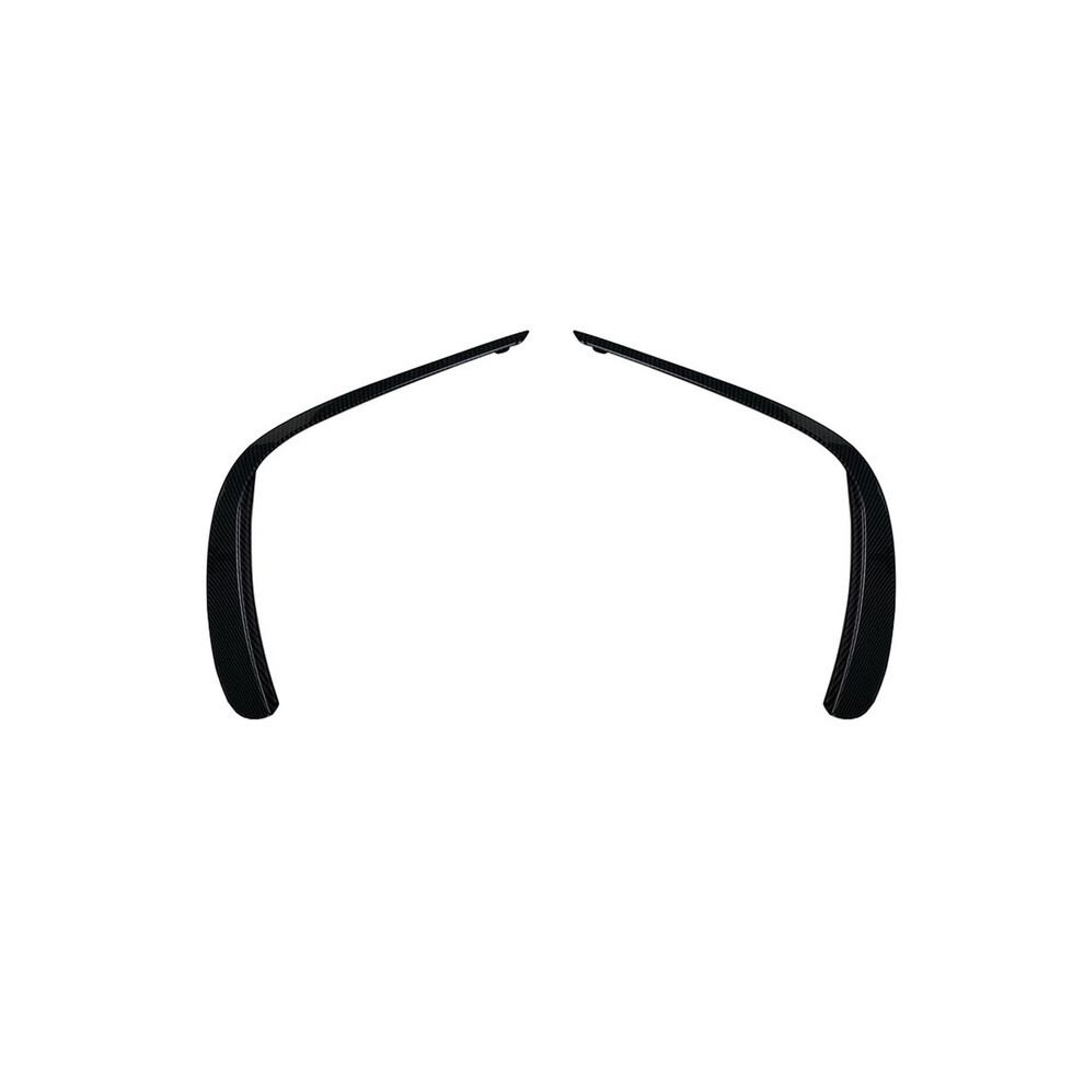 (Carbon Fiber Look) Front Bumper Spoiler Splitter Air Vent Fog Lamp Grille Trim For Mercedes-Benz E-Class W213 E260 E300 E53 2021 2022 9160443689383