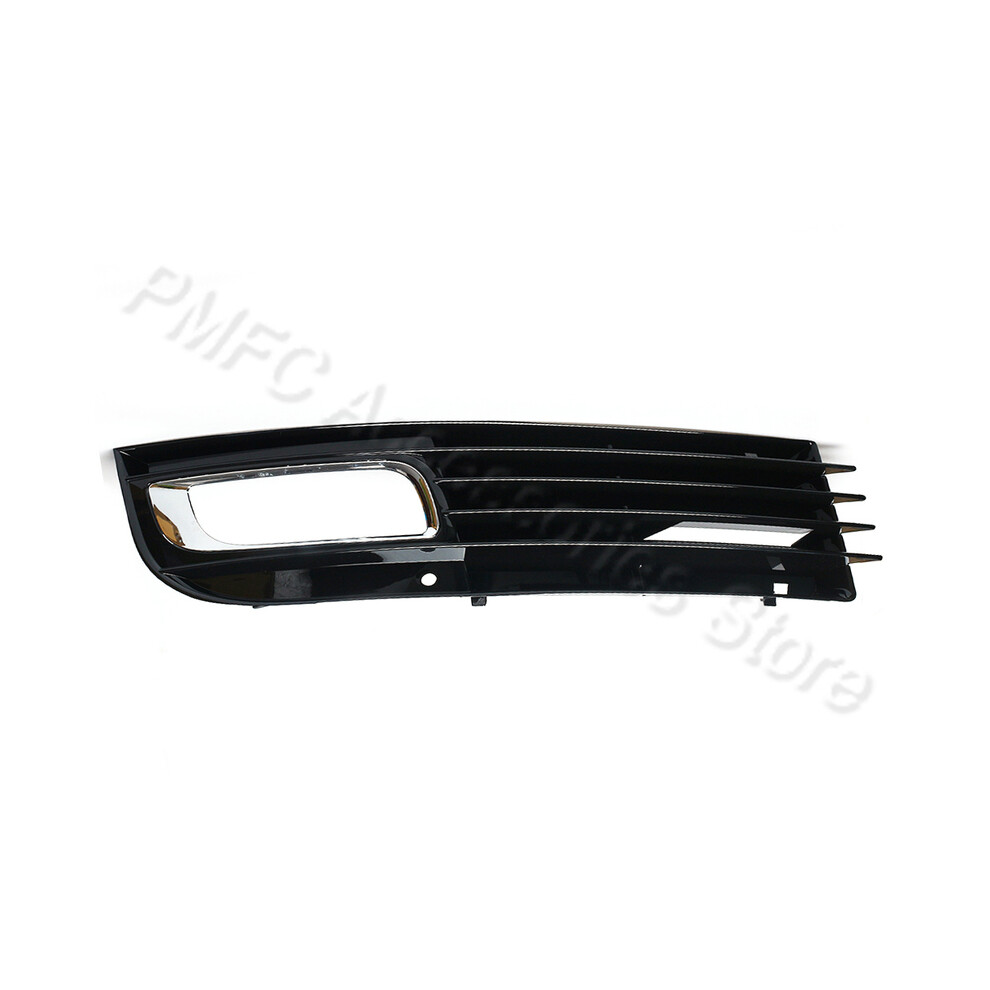 (Grille-Right) Pmfc Fog Grille Front Bumper Fog Frame Grille Lower Grille For Audi A8 D3 2008 2009 2010 4E0807681an 4E0807682an Light 9160443689659