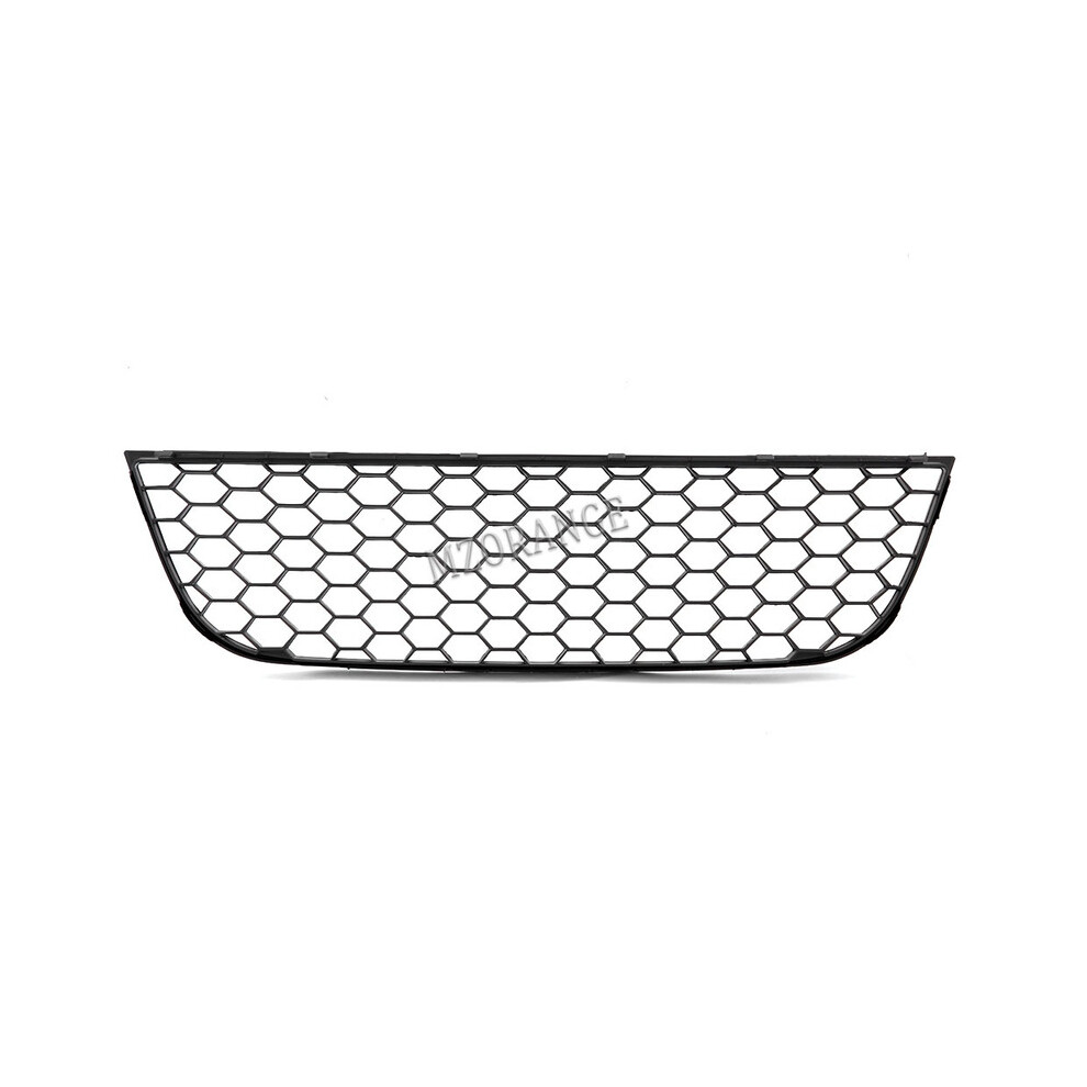 (Center) Car Front Center Bumper Vent Grille Grill Cover For Vw Polo-Gti Mk4 9N3 2006 2007 2008 2009 Abs High Quality Black 9160443688836