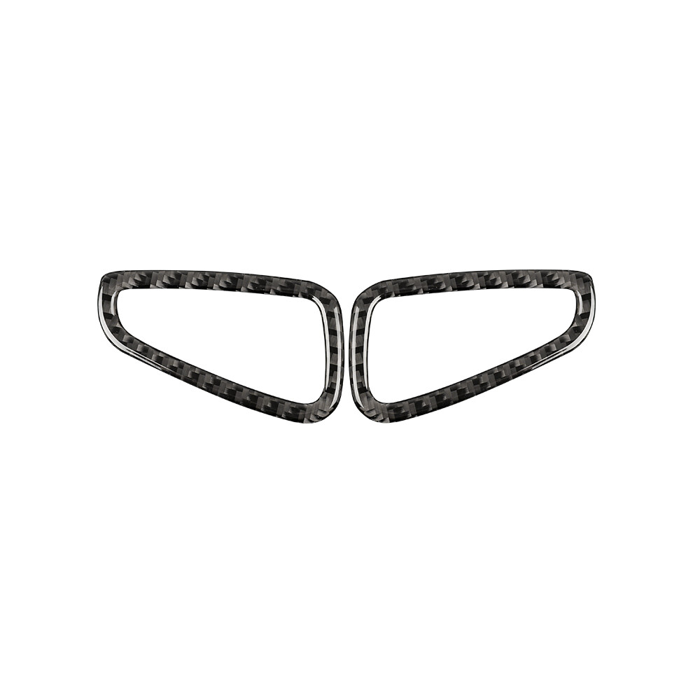 ( Carbon Fiber) For Chevrolet Camaro 2017-2022 Accessories Carbon Fiber Interior Car Instrument Air Vent Decorative Frame Cover Stickers Black 9160443705281