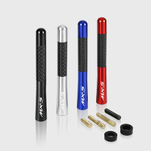 (for MX-5, Black) 12cm Carbon Fiber Radio Car Antenna For Mazda MX5 MX-5 Accessories