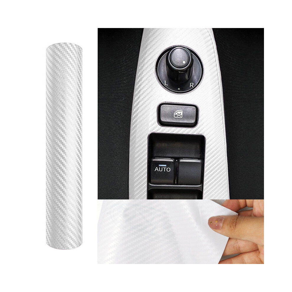 (2, 30X127cm) Best Discount 3D Carbon Fiber Car Wrapping Foil Vinyl Wrap Car 3D Film Car Sticker 9160443705861