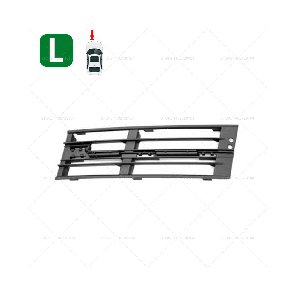 (Left 51117295275) For 2013-2015 F01 Bmw 740 750 760 Alpina Hybrid Front Bumper Lower Grille Trim 9160443688102