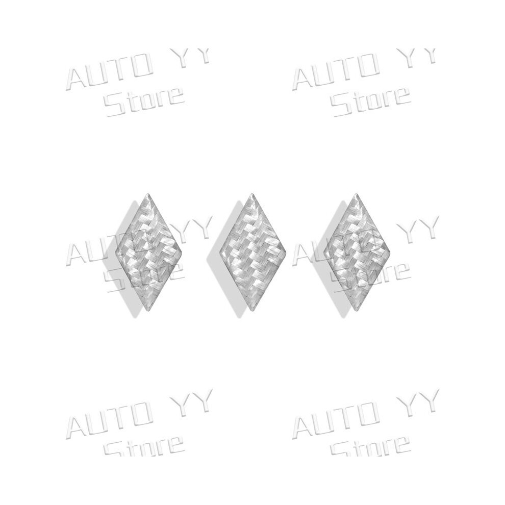 (1) Auto Interior Carbon Fiber Car Steering Wheel Emblem Logo Cover Sticker For Mitsubishi Outlander Asx Ralliart Lancer 9160443697180
