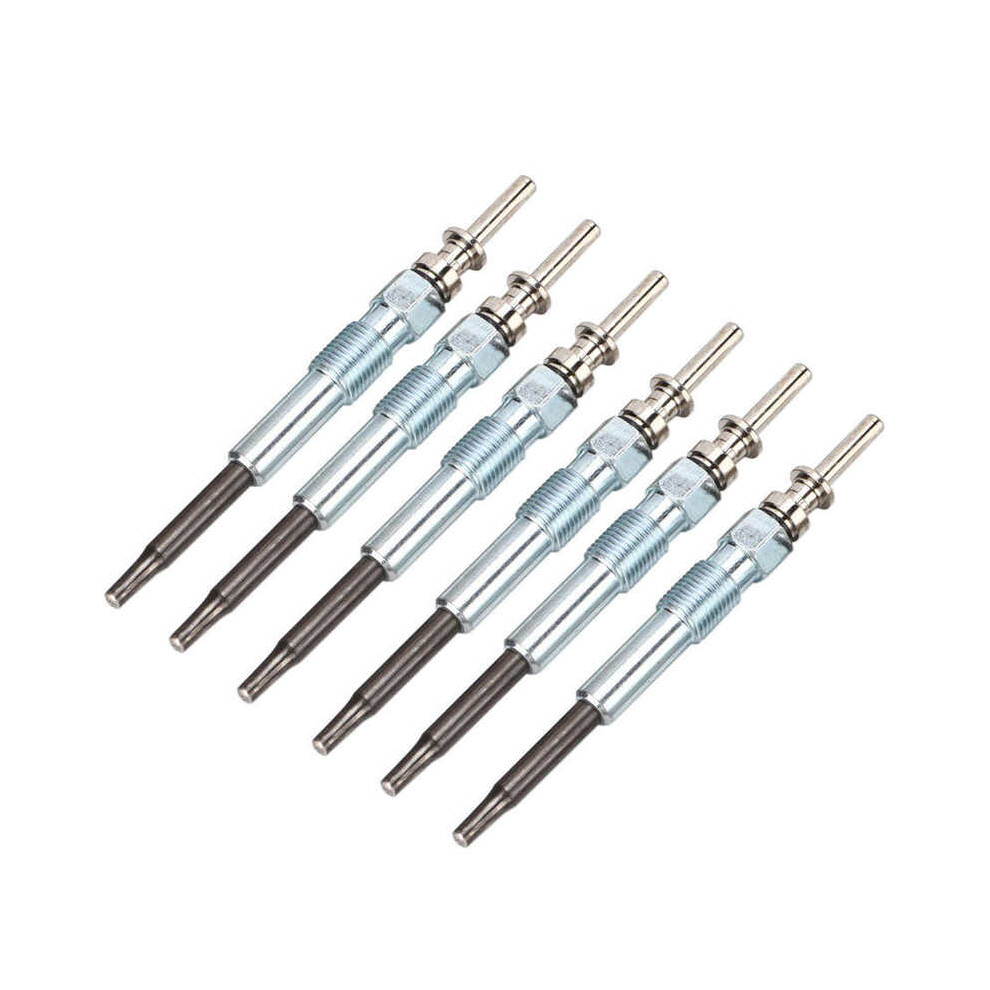 (6 Pcs) New Diesel Heater Glow Plugs 12237786869 Replacement For Bmw 3 5 6 7 Series X3 X5 X6 Metal Heater Glow Plug 0250402002 9160443684555