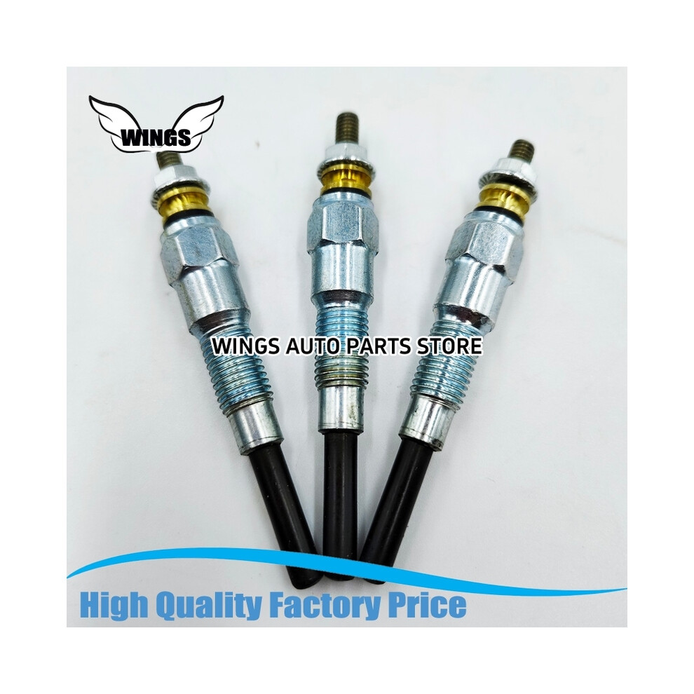 New 3PCS D722 D902 D905 D1005 D1105 16851-65510 16851-65512 Glow Plug For Kubota-image-OPC-PGD72MV-NEW