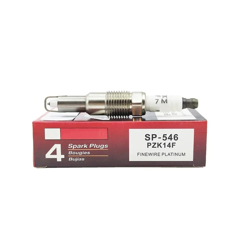 (6 Spark Plugs) Platinum Spark Plug Sp-546 Pzk14f For Ford F-150 F-250 F-350 F-450 F-550 Super Duty Lincoln Navigator 5.4L 6.8L V8 9160443684746