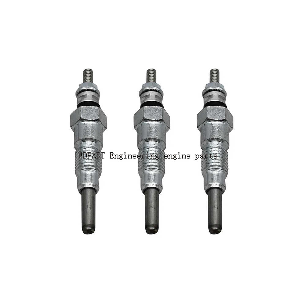 3Pcs Glow Plugs 15951-65510 For Kubota Engine D1102 D1302 D650 D750 D850 D950 1595165510 15951-65512 1595165512 15951-65513 9160443684012