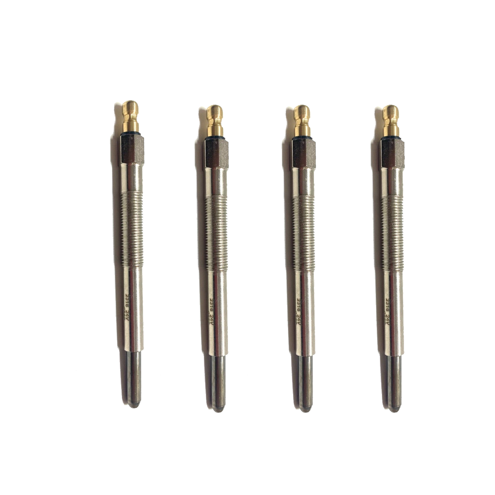 4Pcs 4Jb1 Plug Glows 8-94133-759-9 For Isuzu Nqr Nkr Nhr Pickup Mustang Bobcat Skid Steer Loader Hitachi Sumitomo Kobelco 9160443681516