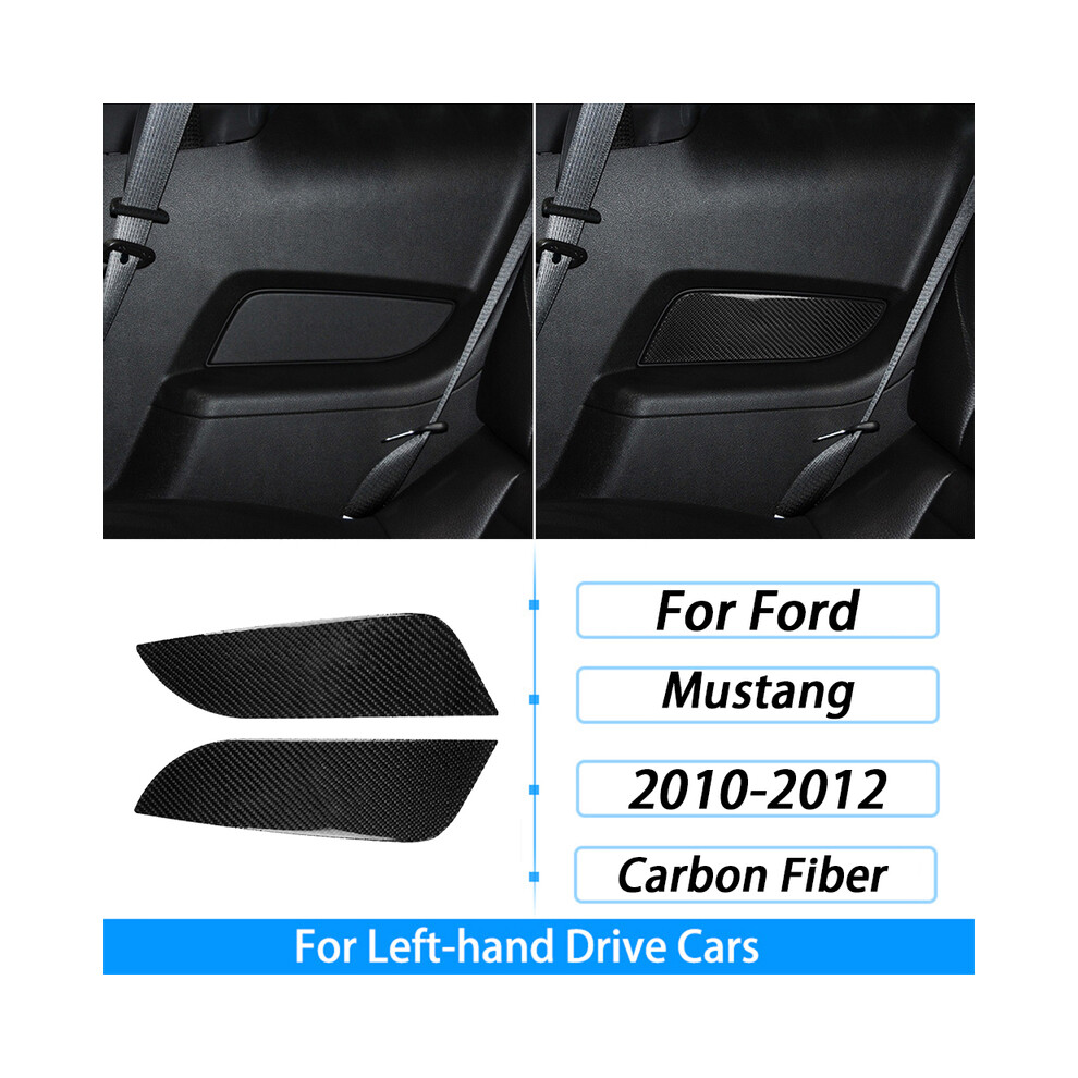 (19) For Ford Mustang 2009-2014 Carbon Fiber Gear Shift Dashboard Air Outlet Window Lift Steering Wheel Suit Car Interior 9160443724466