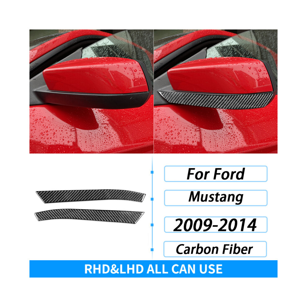 (26) For Ford Mustang 2009-2014 Carbon Fiber Gear Shift Dashboard Air Outlet Window Lift Steering Wheel Suit Car Interior 9160443715990