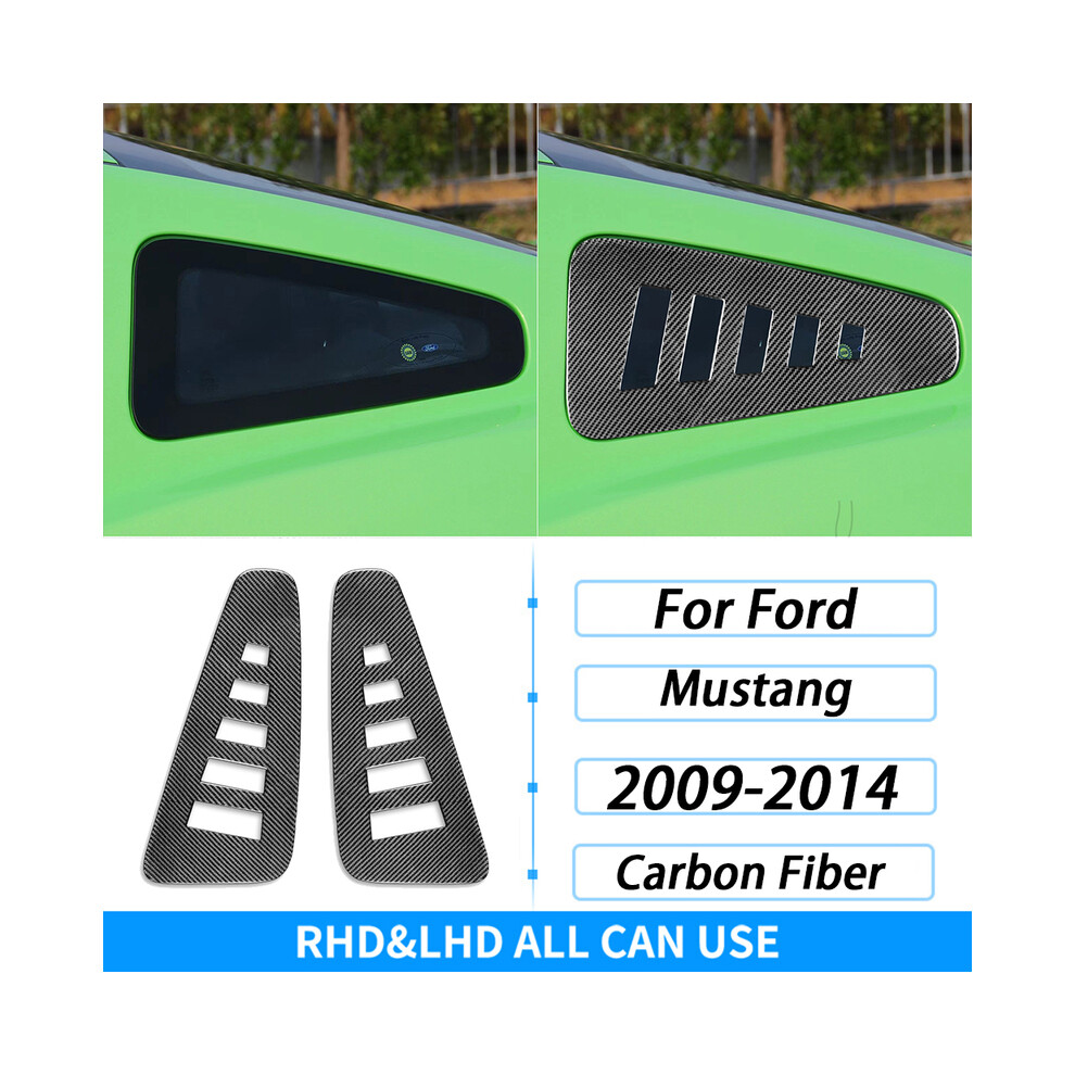(32) For Ford Mustang 2009-2014 Carbon Fiber Gear Shift Dashboard Air Outlet Window Lift Steering Wheel Suit Car Interior 9160443728129