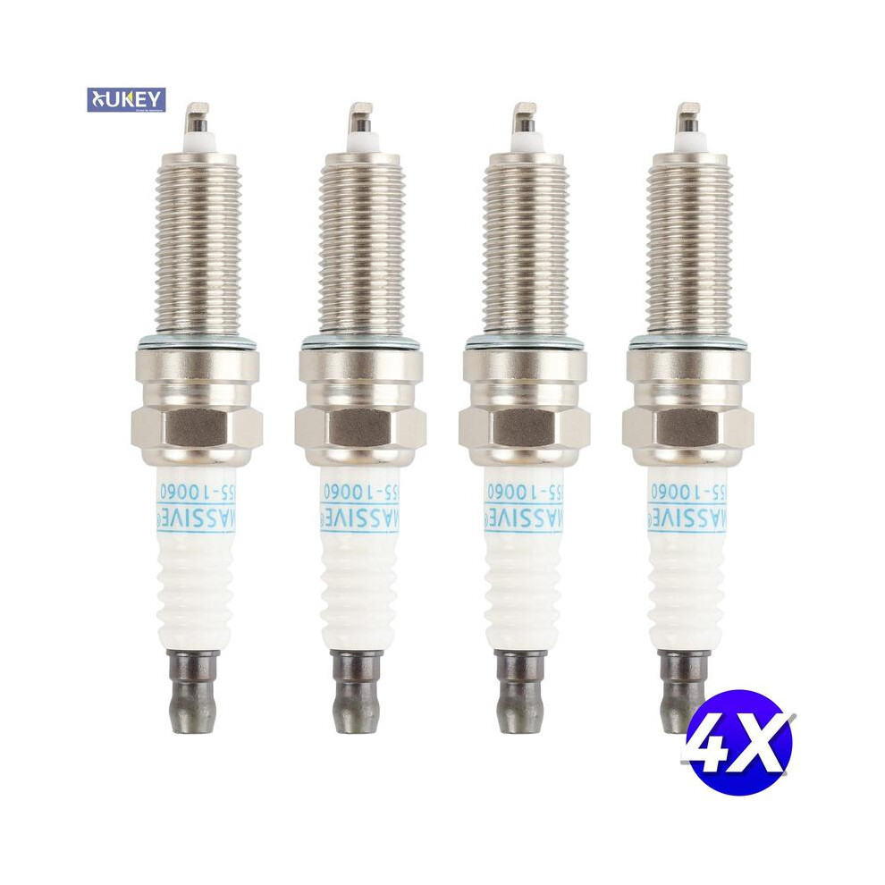4Pcs Car Iridium Spark Plugs 1885510060 Car Ignition Accessories For Hyundai Accent Veloster Elantra 2006-2015 Kia Silver 9160443679360