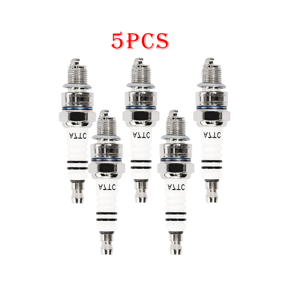 (5Pcs) Spark Plug A7tc For Gy6 50Cc-150Cc Atv Scooter Pit Dirt Pocket Bike Moped Go Kart Quad Buggy Taotao Buyang Roketa Sunl 9160443676109