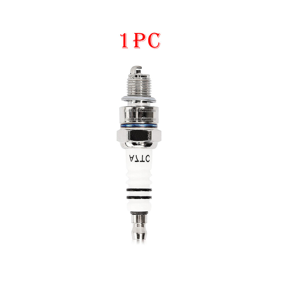 (1Pcs) Spark Plug A7tc For Gy6 50Cc-150Cc Atv Scooter Pit Dirt Pocket Bike Moped Go Kart Quad Buggy Taotao Buyang Roketa Sunl 9160443676093