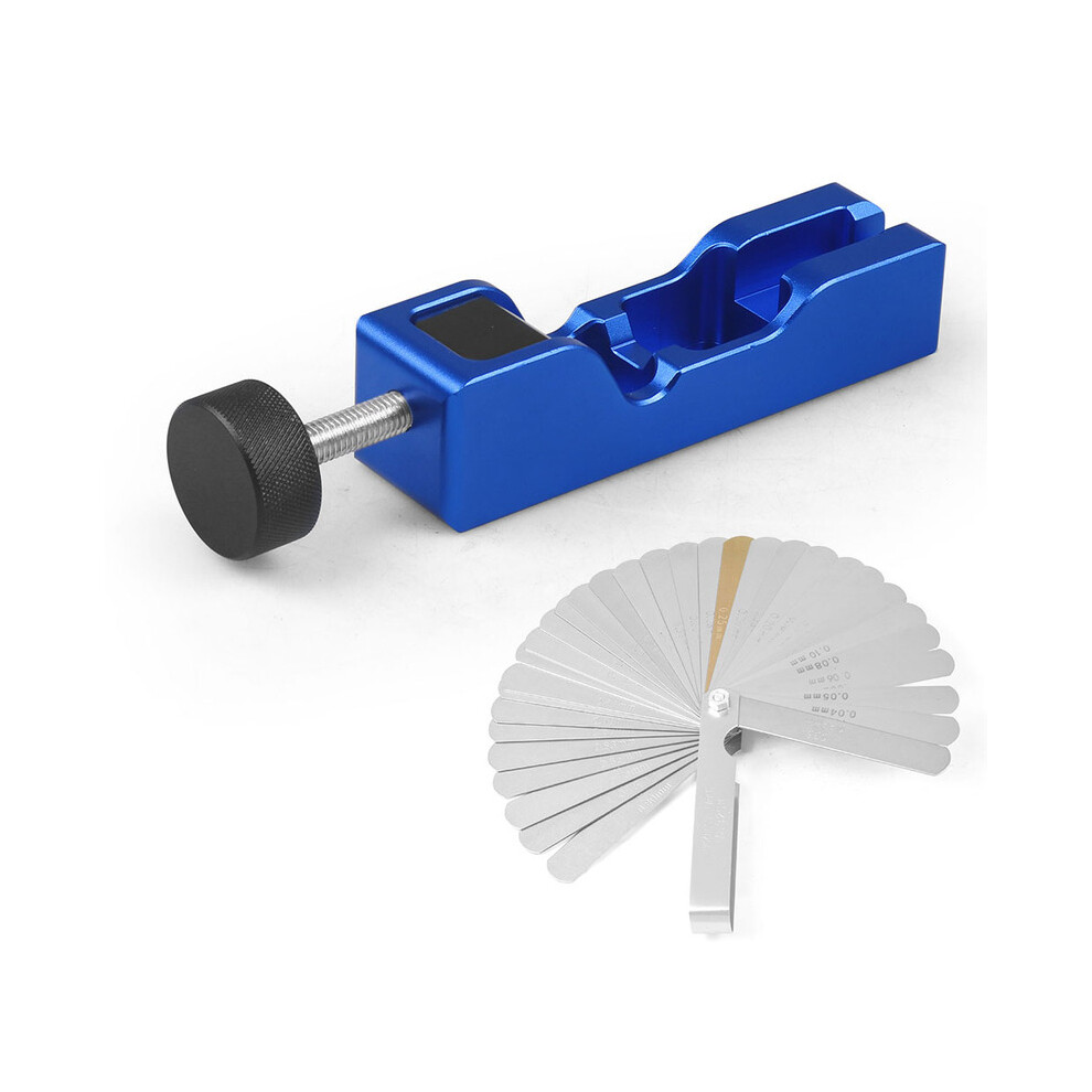 (Full Set ) Car Spark Plug Gap Tool Spark Plug Caliper With Feeler Gauge Gap Adjustment Tool For Most 10Mm 12Mm 14Mm 16Mm Spark Blue 9160443681929