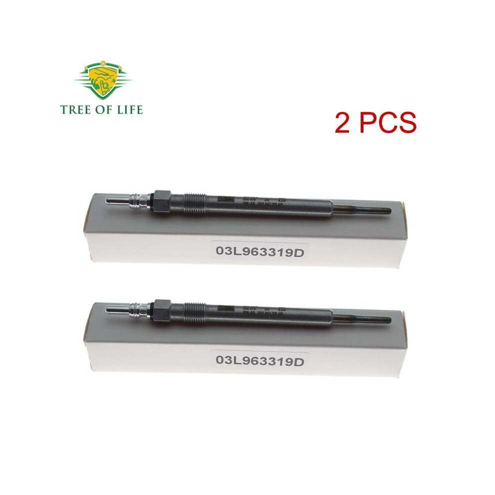 (2Pcs) 1/2Pcs Glow Plug 4.4V For Seat Alhambra Altea Exeo Ibiza Leon Skoda Octavia Rapid Superb Roomster 03L963319 059963319M 9160443681462