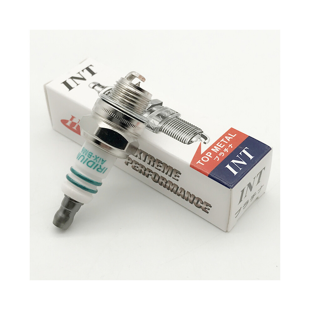 ( One) 1Pc Hp 2-Stroke Iridium Spark Plug Aix-Bm6 For 43Cc/47Cc/49Cc Mini Atv-Quads Bmr6a Bm6a Chainsaw Lawn Mowers 152 L7rui Green 9160443677533