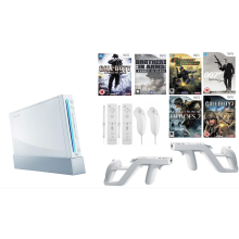 (Mixed Age 16+ ) CHOOSE BUNDLE Nintendo Wii Gun Zapper Resident Evil Call of Duty Ghost Squad Crossbow Big Game Chicken Shot 007 - Refurbished