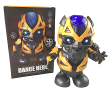 (Style B) Dance Hero Bumblebee Batman Optimus Prime Electric Robot Kids Gift Toy