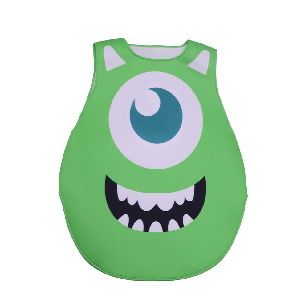 (Adult) Inc Monsters Mike Cosplay Costume Anime Role Play Fashion Halloween Party Green