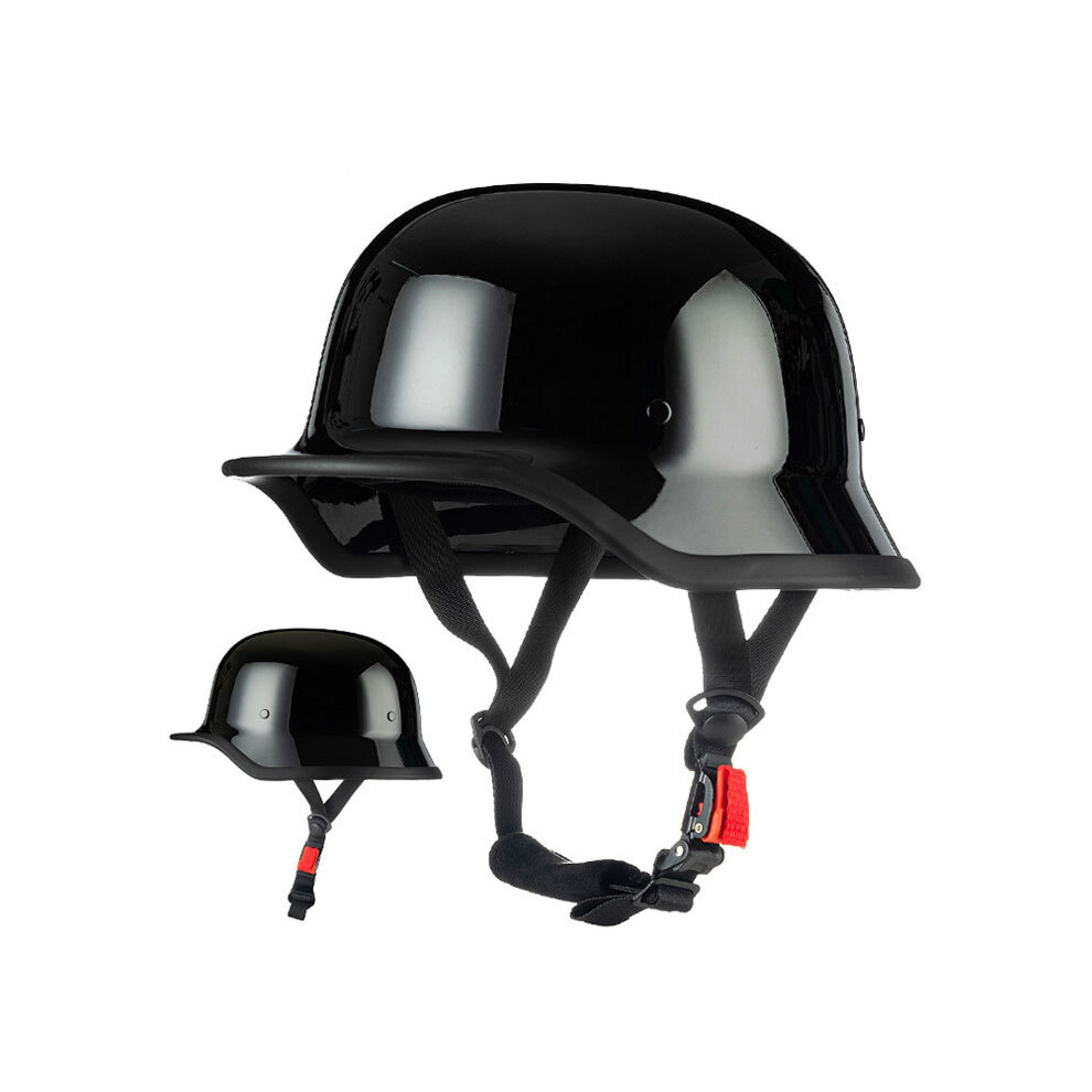 (XXL, M35-2) Motorcycle Helmet Classic German Vintage Moto Helmet Retro Casco Moto Helmet Half Face Men Women Casco Moto DOT Approved-image-OPC-PGD7BZQ-NEW