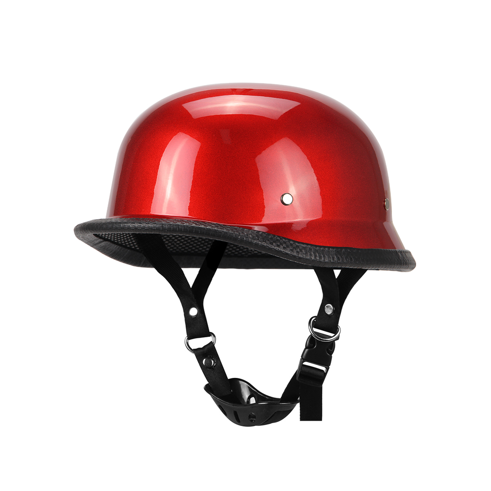 (Xl, Helmet) Retro Motorcycle Helmet Moto Helmet Scooter Vintage Half Face Biker Motorbike Crash Moto Helmet Casco Moto Motorcycle Red 8130375946893
