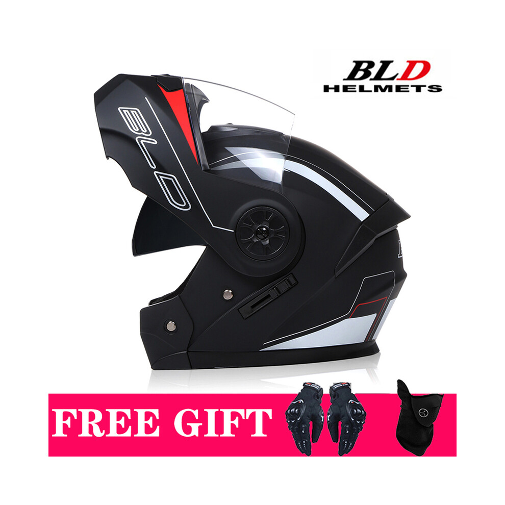 (M, 10) DOT Approved Personalised Motorcycle Full Face Helmet Men Women Safety Downhill Motocross Racing Modular Flip Up Casco-image-OPC-PGD7CDQ-NEW