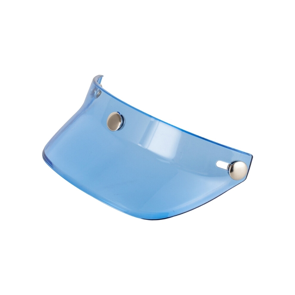 (Blue) Universal Visor Flip Up Wind Shield for Open Face Motorcycles Helmet Anti-UVFog L41A    Motorcycle Helmets-image-OPC-PGD7CH2-NEW